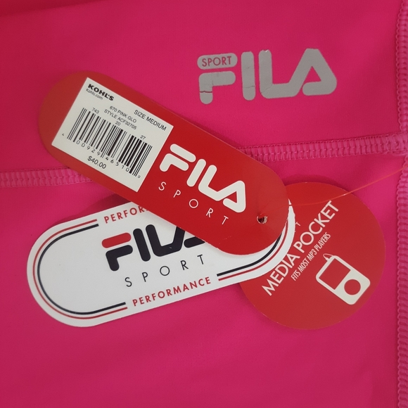 Fila athletic capri pants sz medium NWT *I - Picture 4 of 4